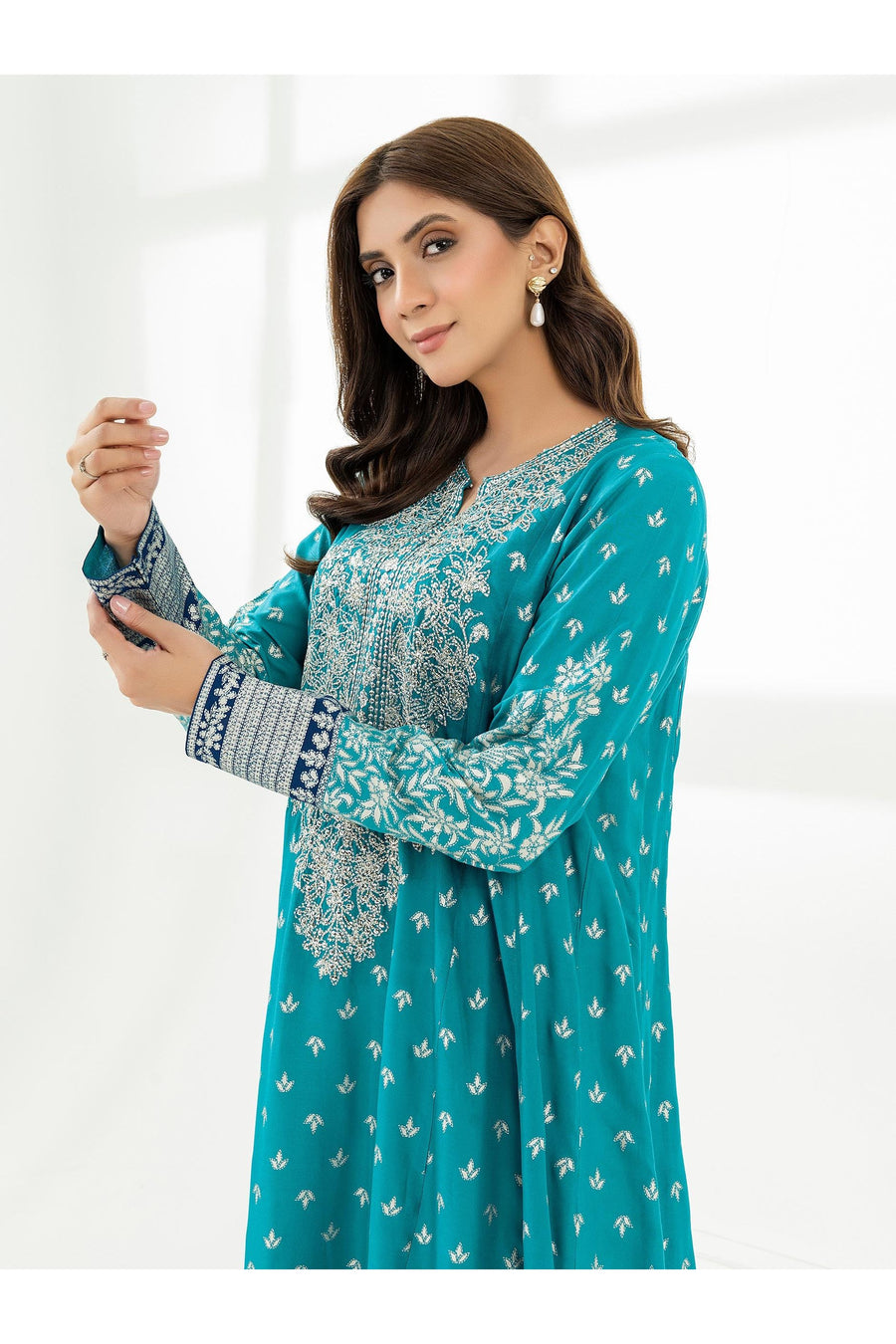 Embroidered Lawn Pishwas for Effortless Style