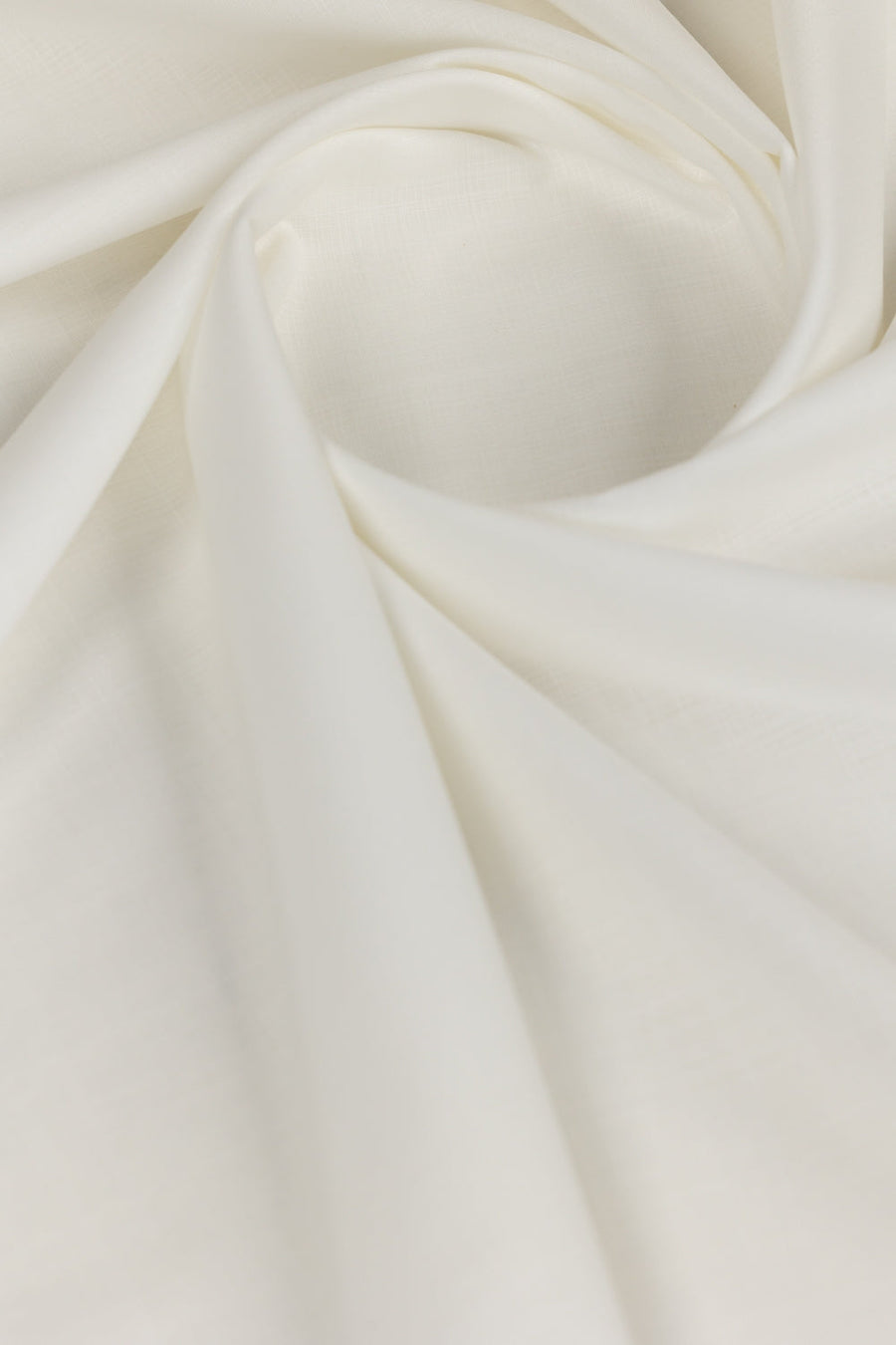 Ivory Linen 3-Piece Salwar Kameez | Fluid Draped Silhouette