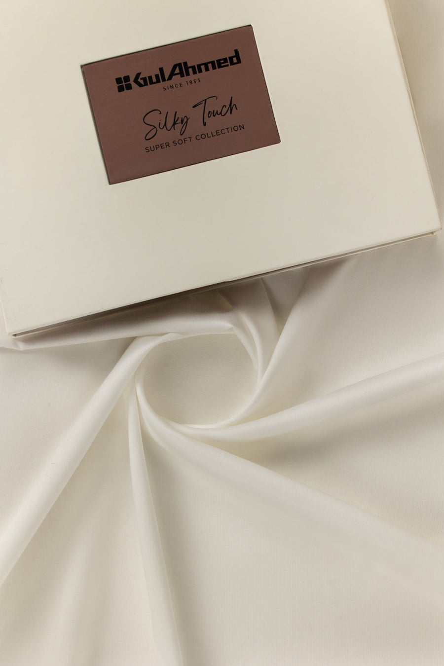 Ivory Cotton 3-Piece Unstitched Suit | Minimalist Drape - Pehnaawaa