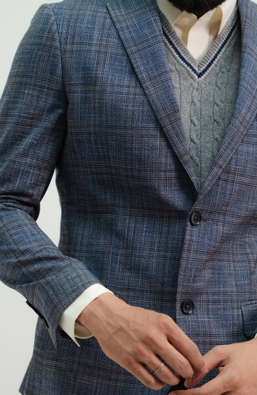 TEXTURED BLAZER