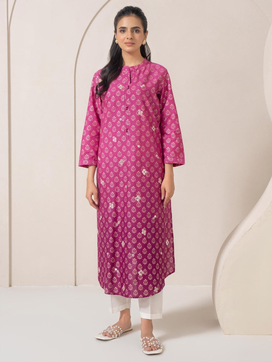 Cambric Shirt - Embroidered (Pret) - Pehnaawaa