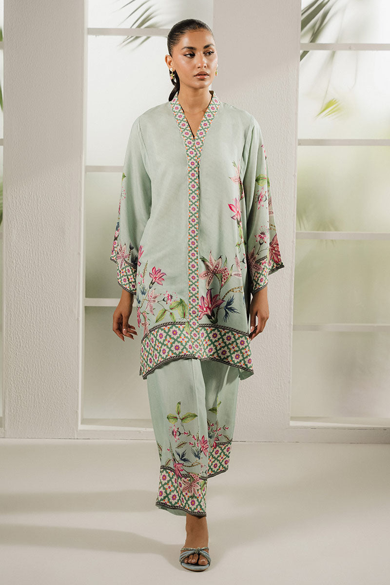 AQUA BLOOM-2PC (SHIRT & TROUSER)