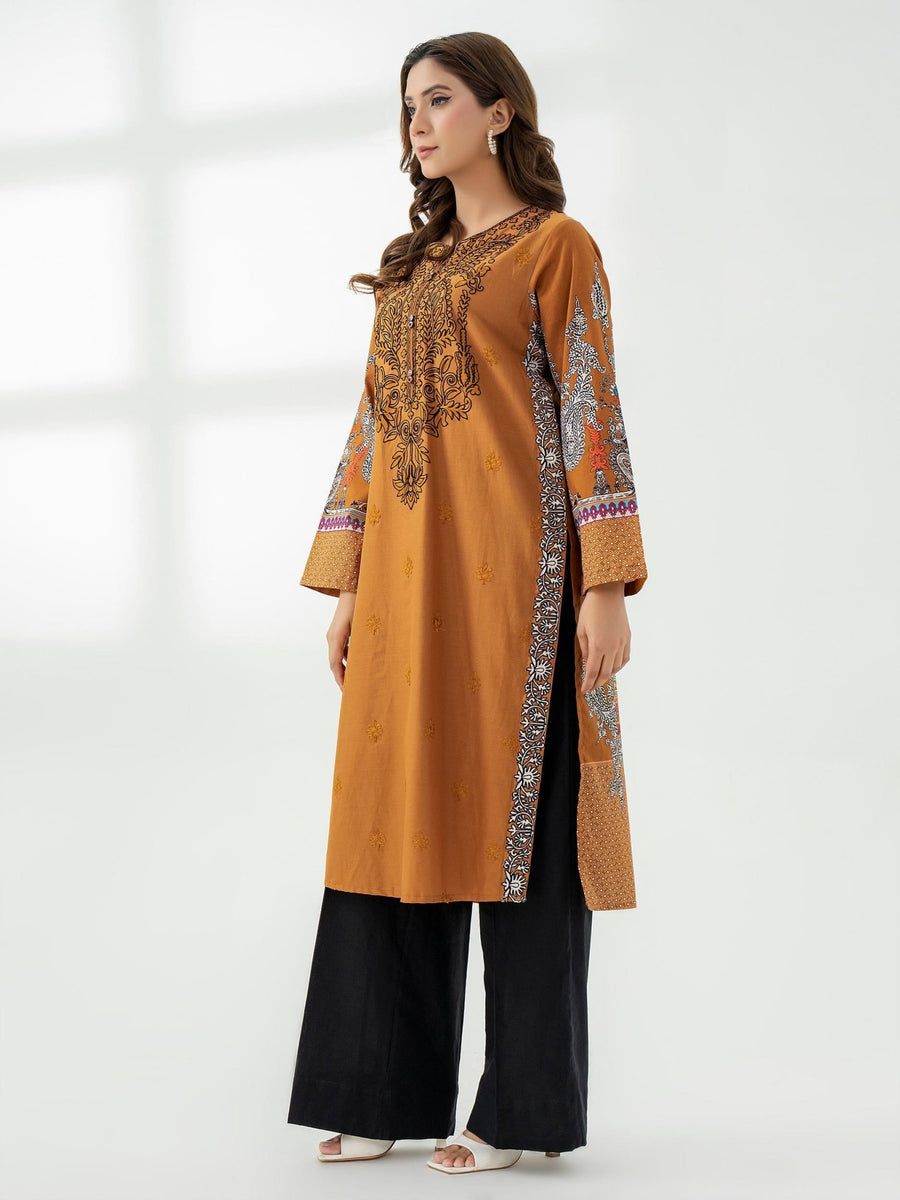 Cotton Shirt - Embroidered (Pret) - Pehnaawaa