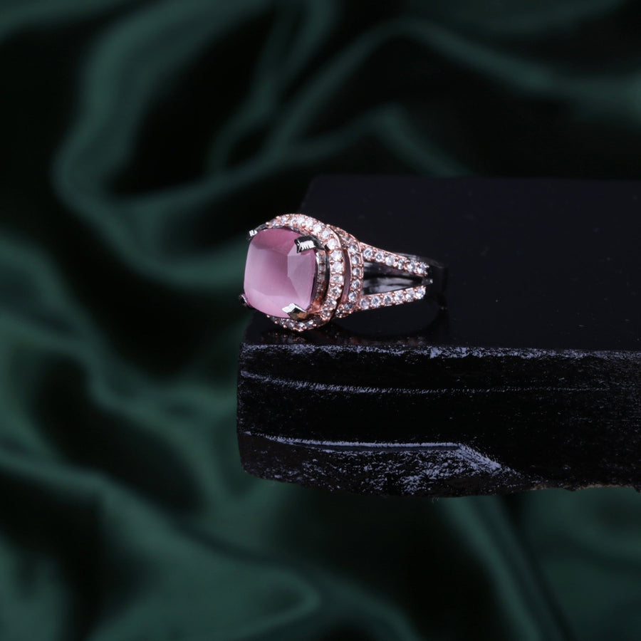 Delicate Oxidise Ring - Pehnaawaa