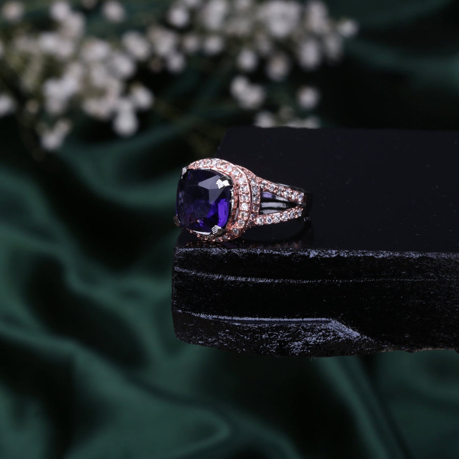 Delicate Oxidise Ring - Pehnaawaa