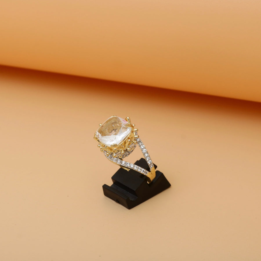 Diamonds Crystals Ring - Pehnaawaa