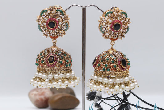 Elegant Jhumka Earrings - Pehnaawaa