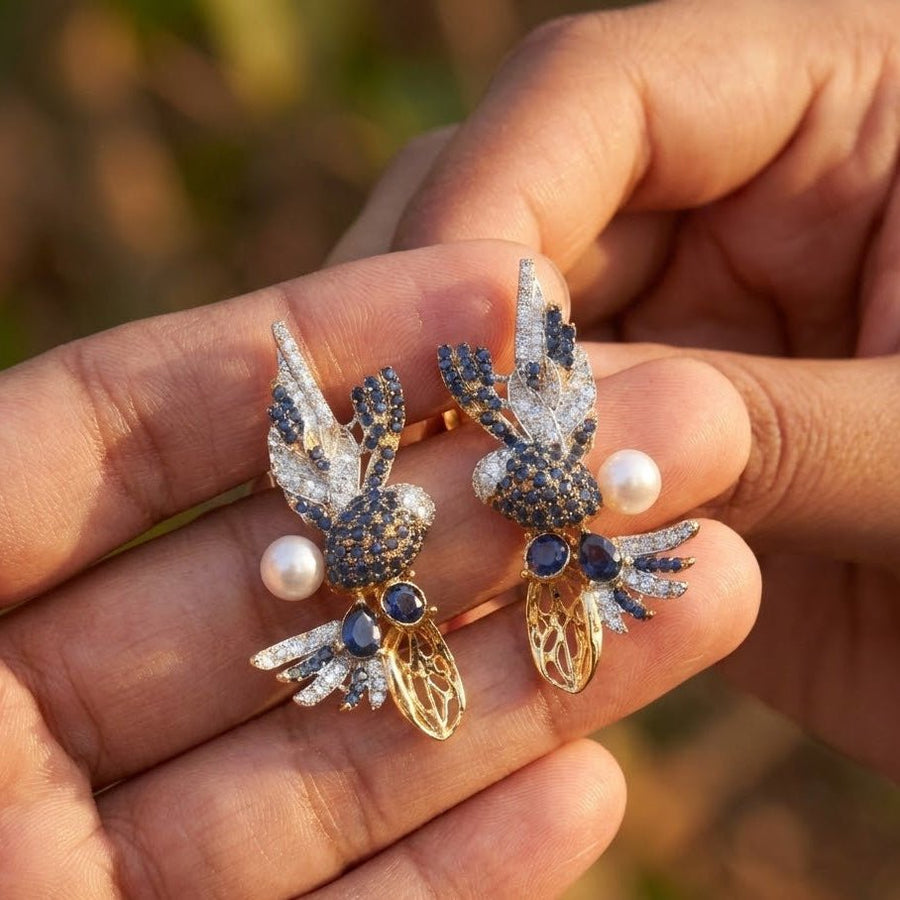 Elegant Parrot Earring - Pehnaawaa