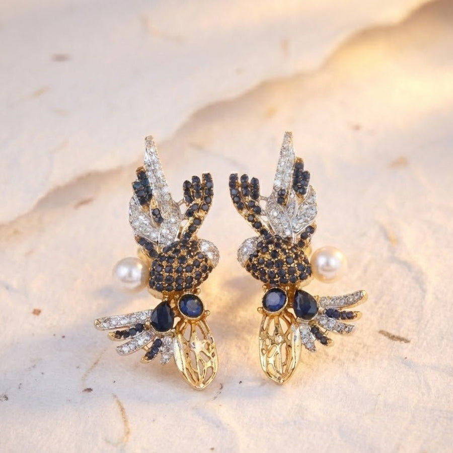 Elegant Parrot Earring - Pehnaawaa