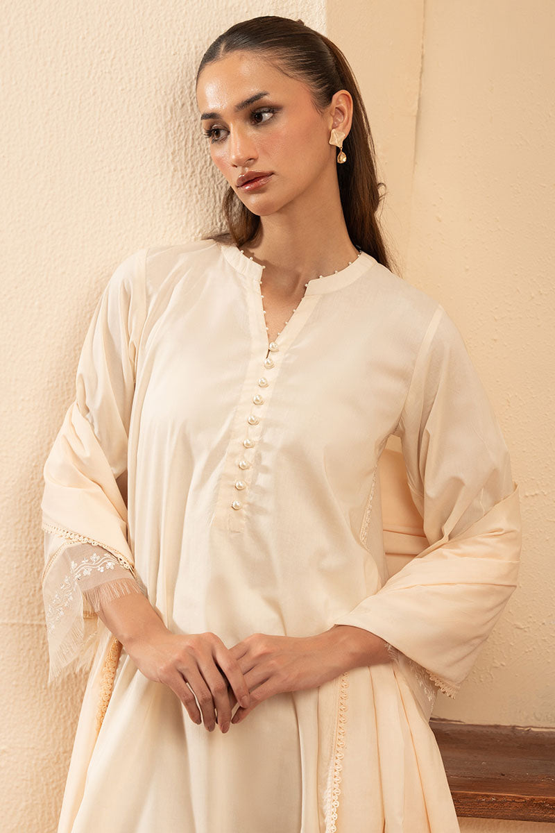 PEARL BLUSH-2PC (SHIRT & DUPATTA) - Pehnaawaa