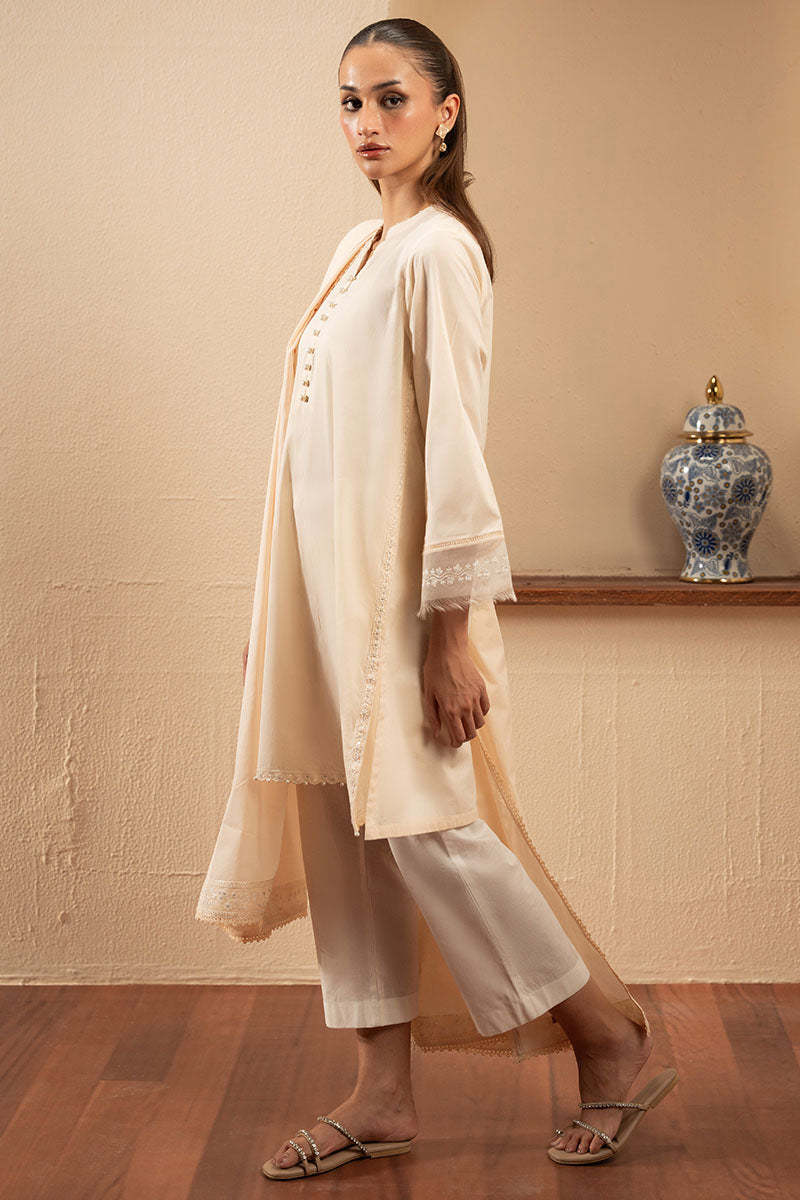 PEARL BLUSH-2PC (SHIRT & DUPATTA) - Pehnaawaa