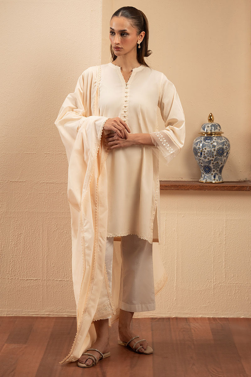 PEARL BLUSH-2PC (SHIRT & DUPATTA) - Pehnaawaa