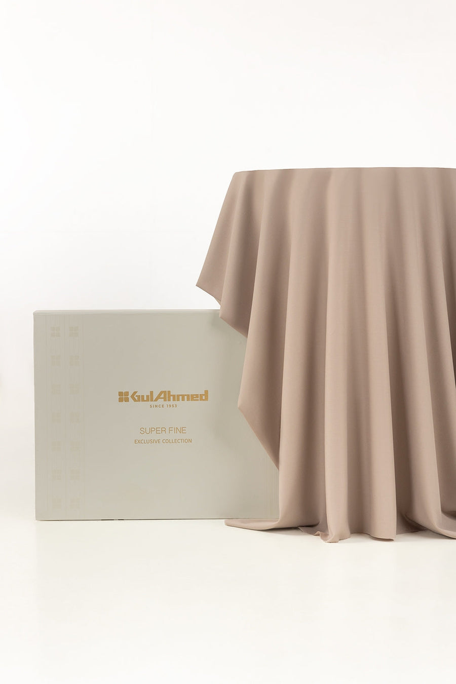 Ivory Chiffon Dupatta | Ethereal Draped Silk