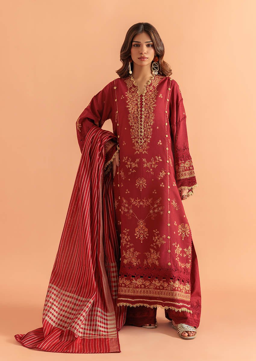 Gulnaar - 3 Pc (WUS25DE3042) - Pehnaawaa