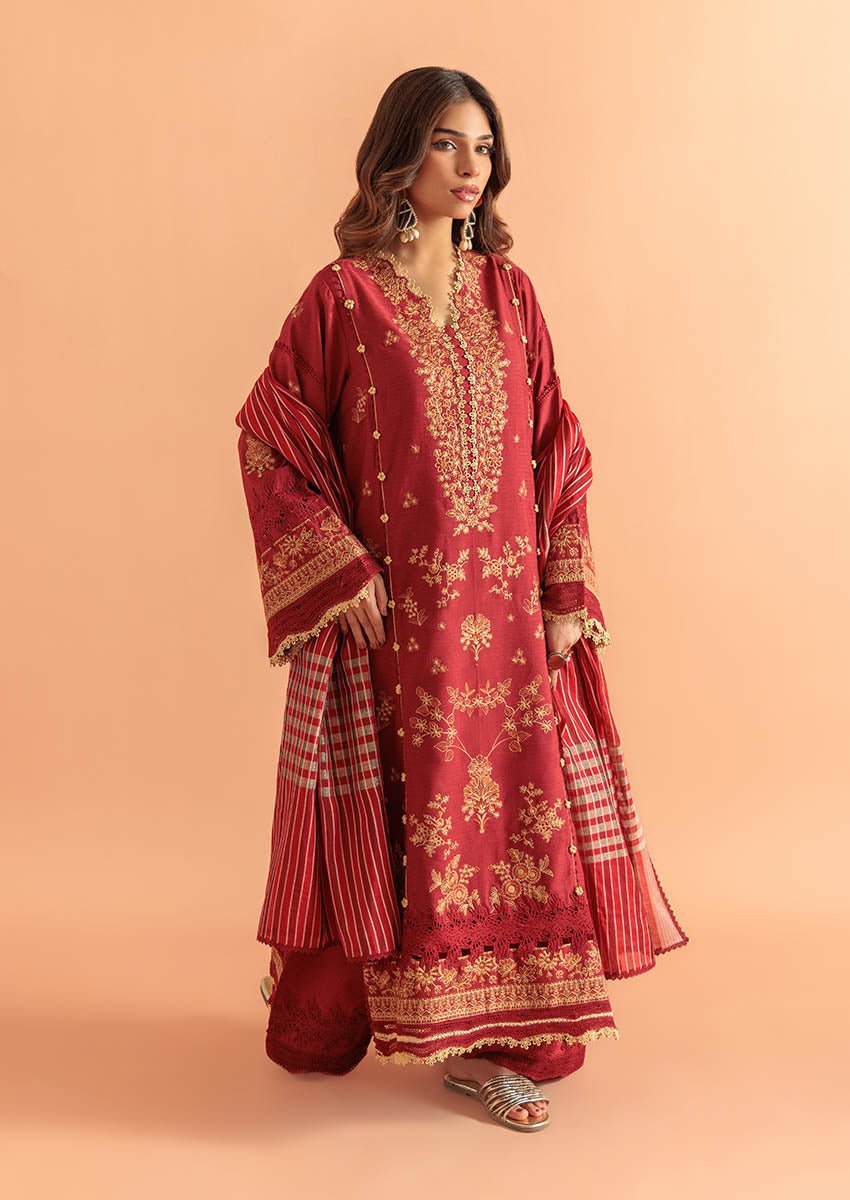 Gulnaar - 3 Pc (WUS25DE3042) - Pehnaawaa