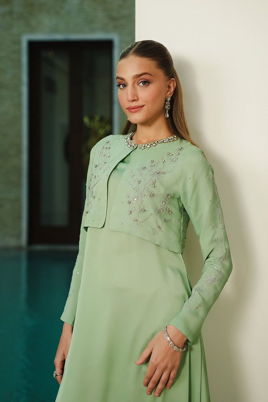 Hinat Jacket & Dress (2pc) - Pehnaawaa
