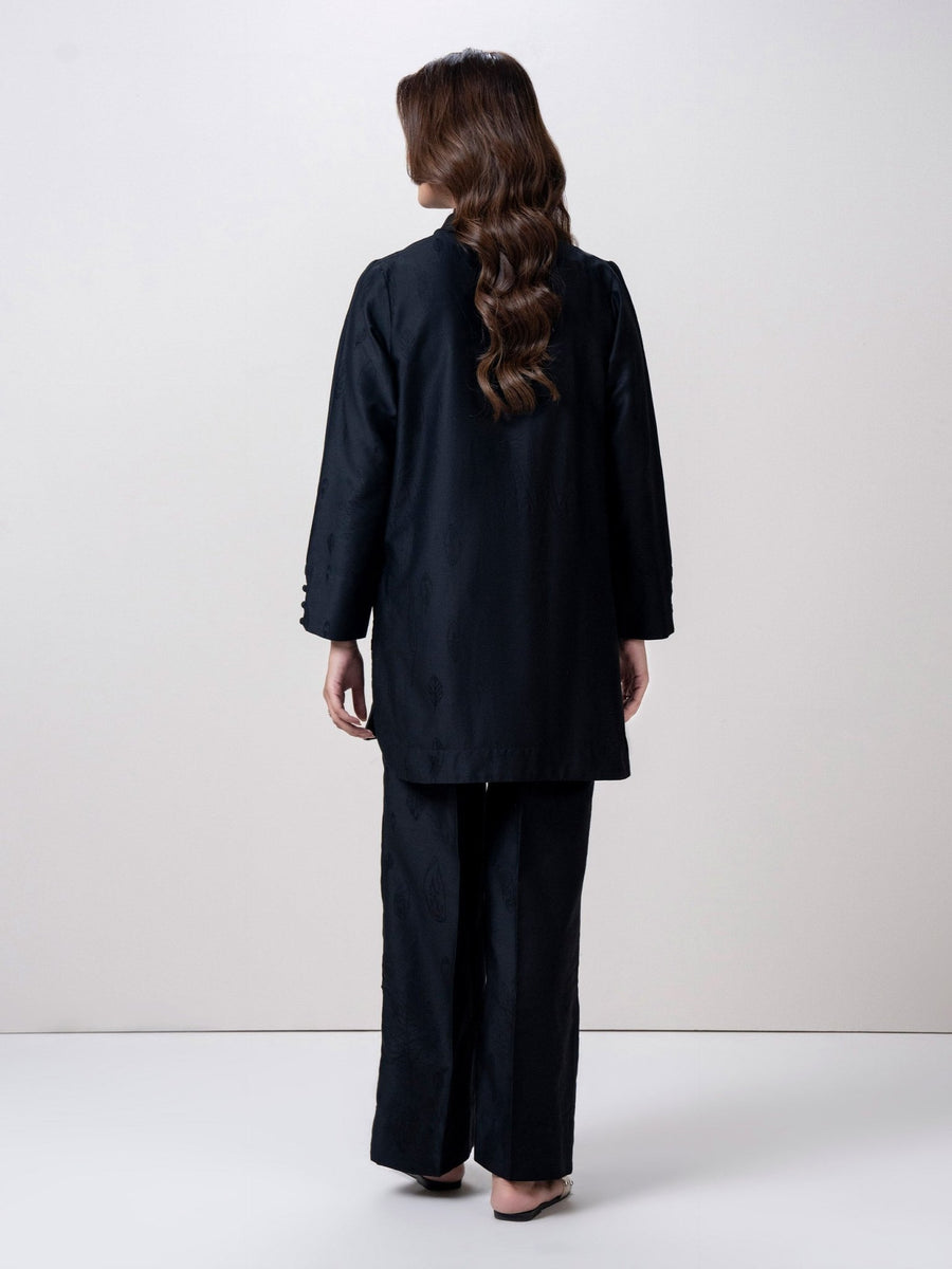 Jacquard Yarn - Dyed Co - ord Set - Pehnaawaa