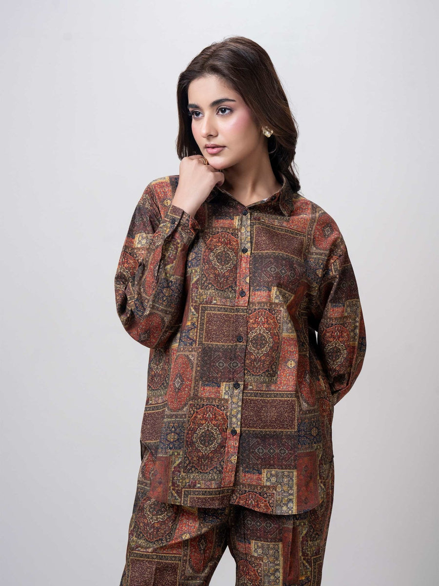 Khaddar Co - ord Set - Pehnaawaa