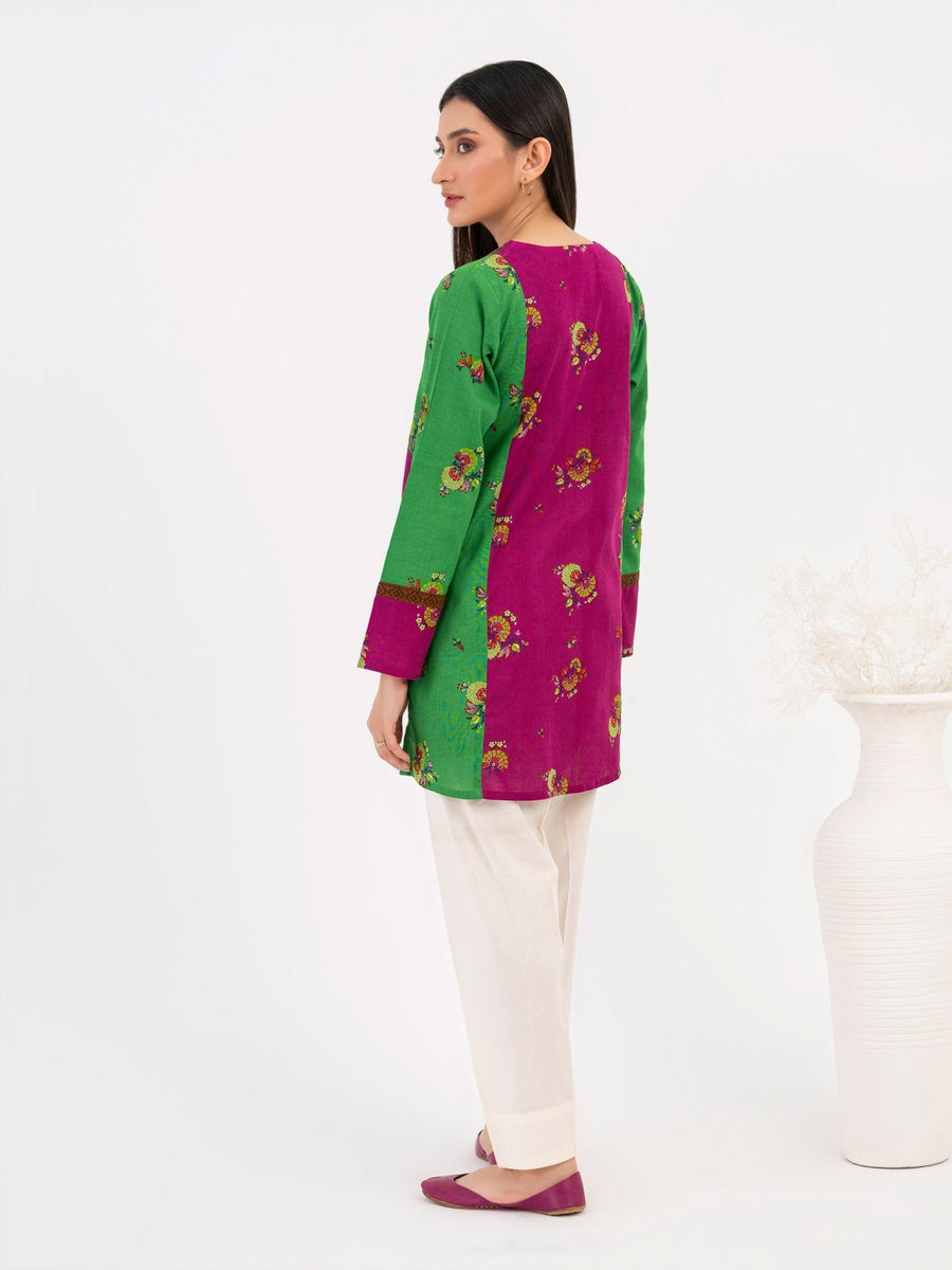 Khaddar Kurti - Printed (Pret) - Pehnaawaa