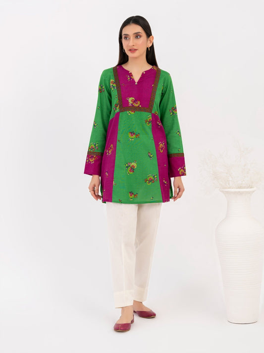 Khaddar Kurti - Printed (Pret) - Pehnaawaa