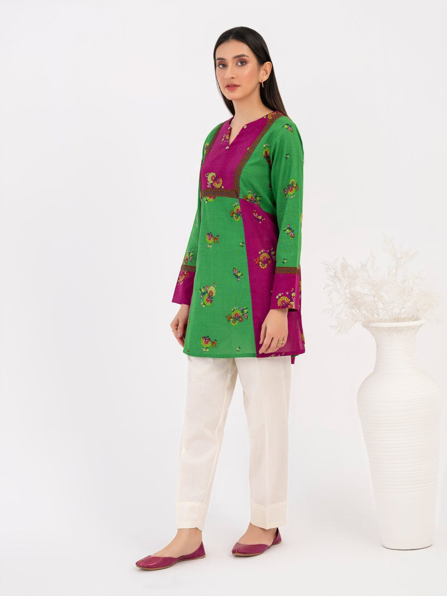 Khaddar Kurti - Printed (Pret) - Pehnaawaa