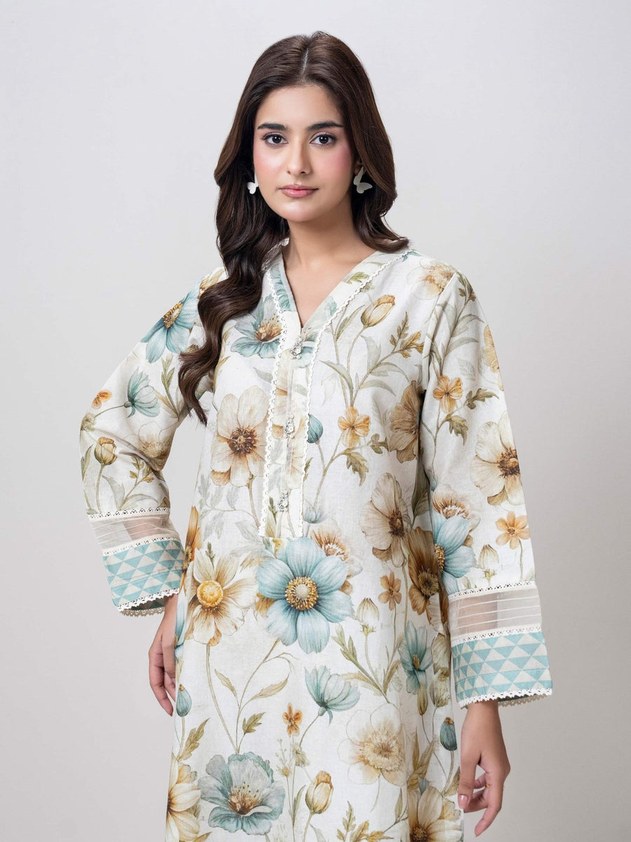 Khaddar Shirt (Pret) - Pehnaawaa