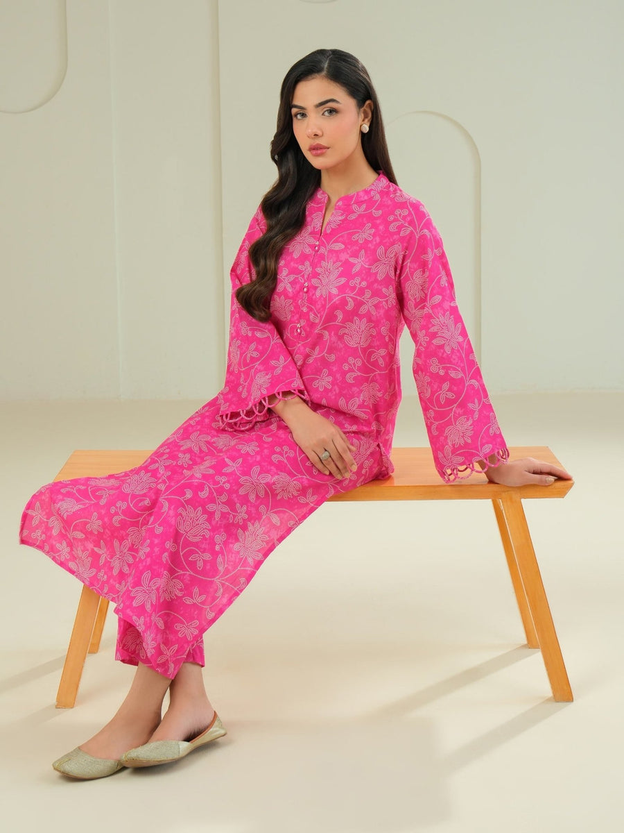 Khaddar Shirt - Printed (Unstitched) - Pehnaawaa