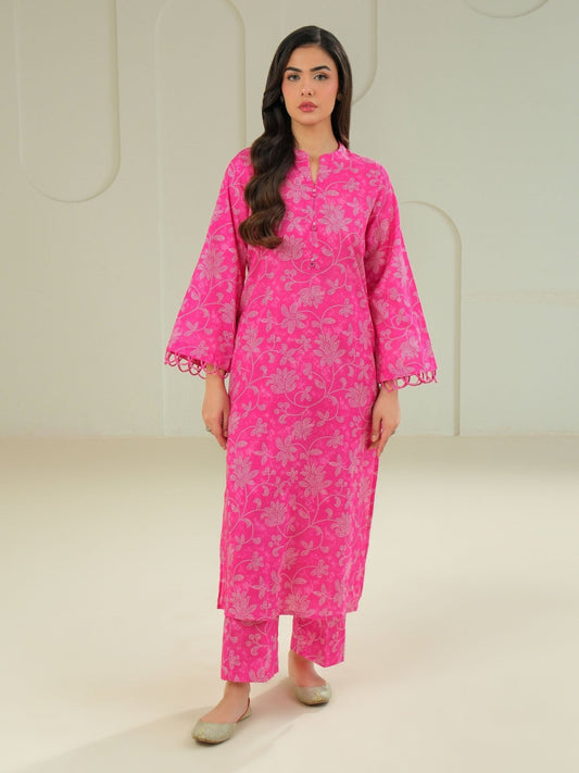 Khaddar Shirt - Printed (Unstitched) - Pehnaawaa
