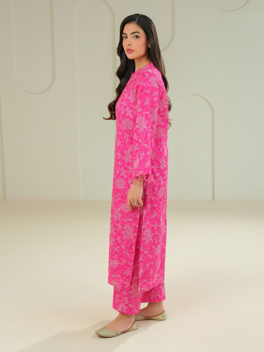 Khaddar Shirt - Printed (Unstitched) - Pehnaawaa