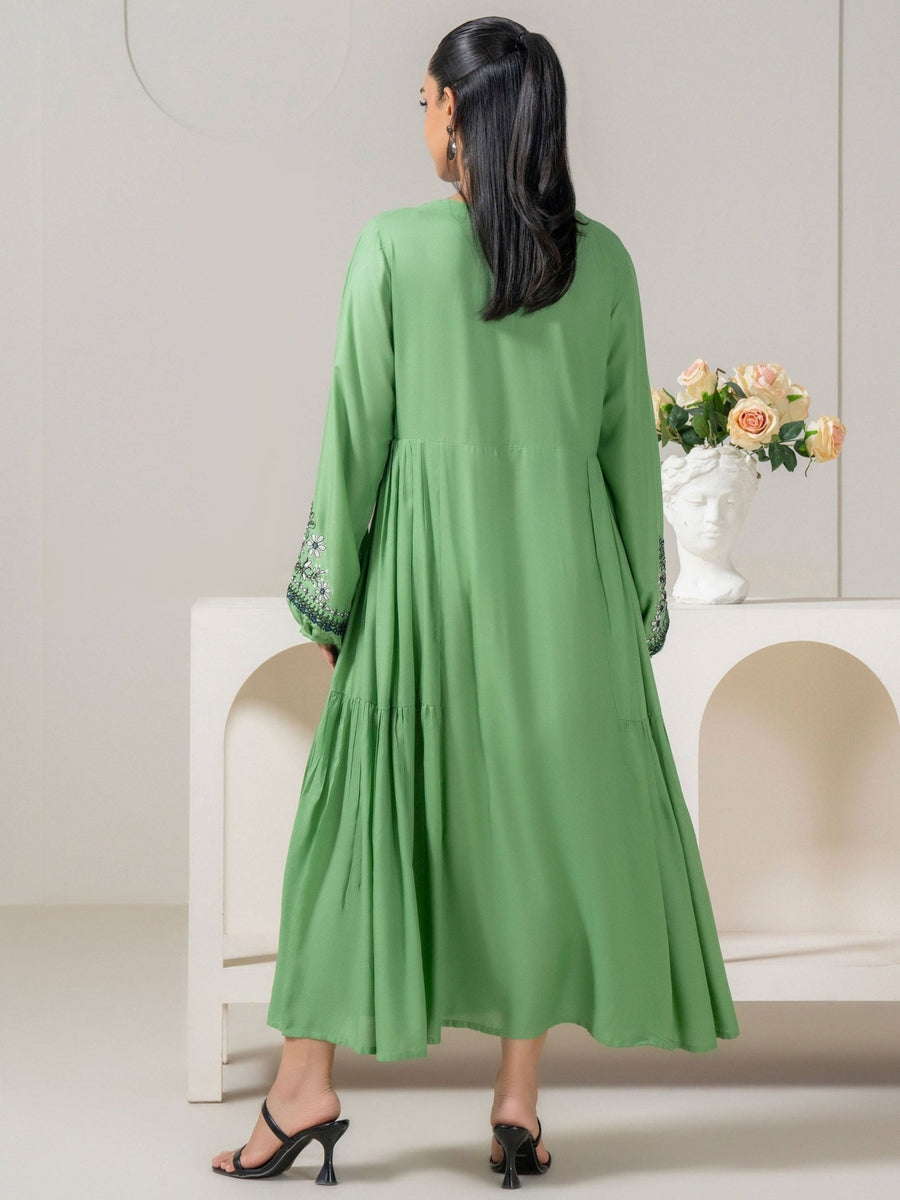 Lawn Frock - Embroidered (Pret) - Pehnaawaa