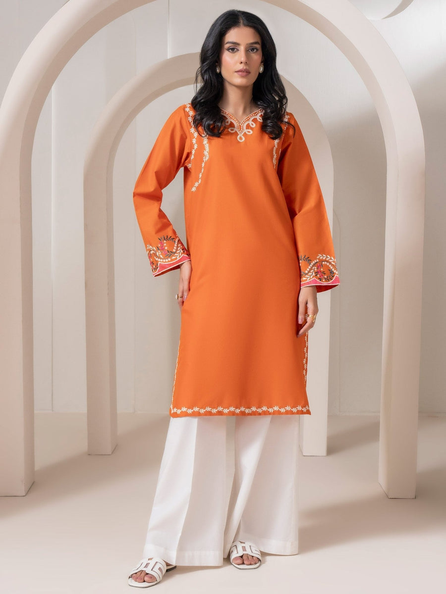 Lawn Shirt - Embroidered (Pret) - Pehnaawaa