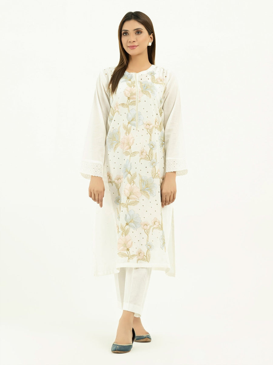 Lawn Shirt - Embroidered (Pret) - Pehnaawaa