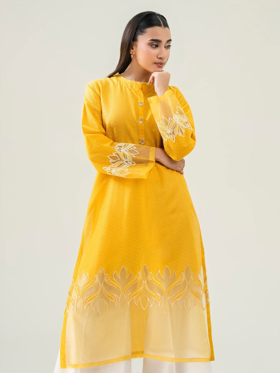 Lawn Shirt - Embroidered (Pret) - Pehnaawaa