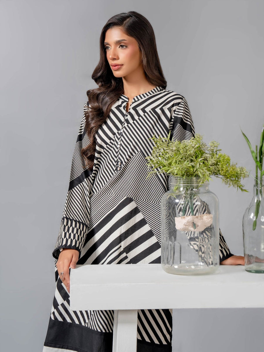 Lawn Shirt - Embroidered (Pret) - Pehnaawaa