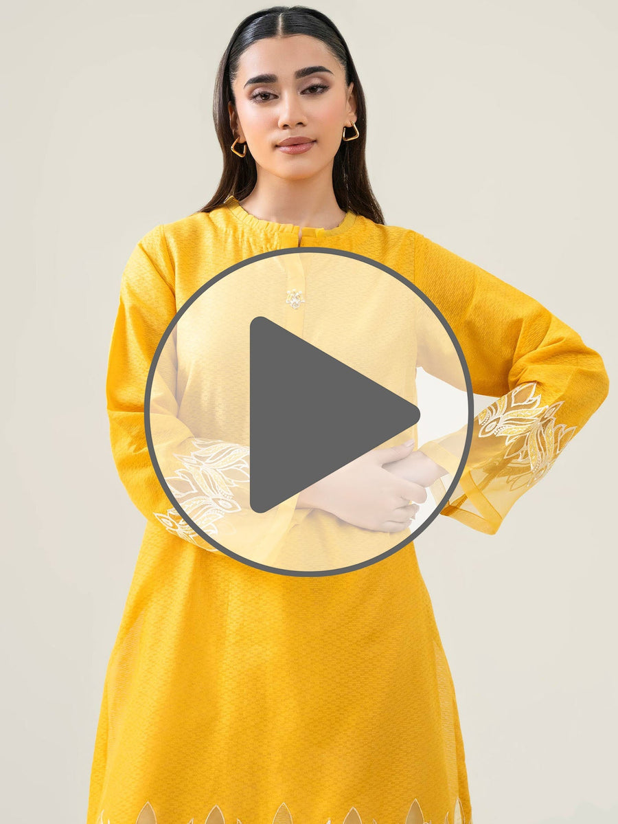 Lawn Shirt - Embroidered (Pret) - Pehnaawaa