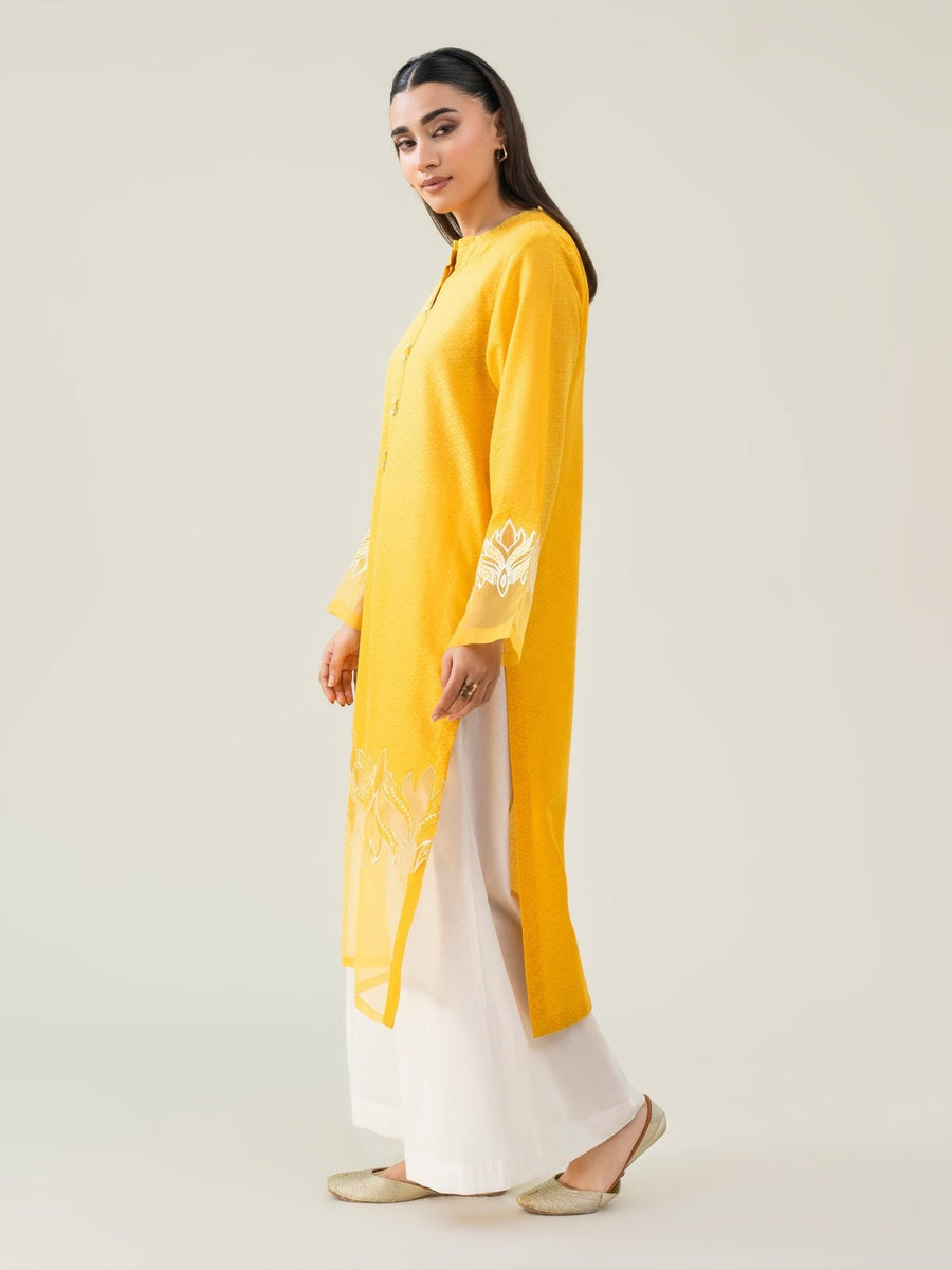 Lawn Shirt - Embroidered (Pret) - Pehnaawaa