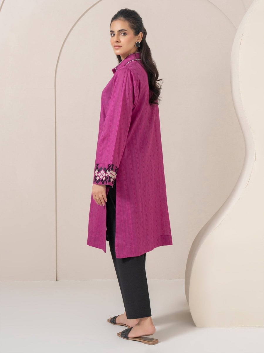 Lawn Shirt - Embroidered (Pret) - Pehnaawaa