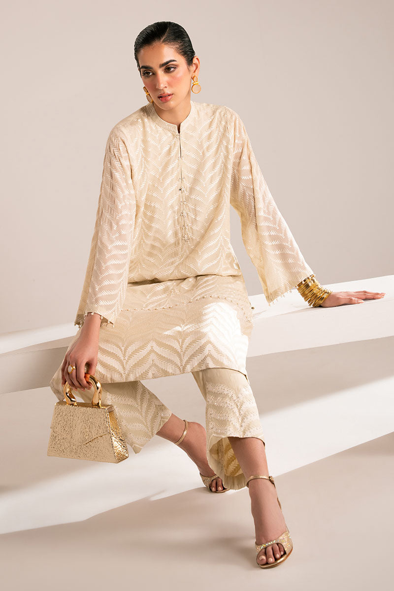 CHEVRON BLISS-2PC (SHIRT & TROUSER)