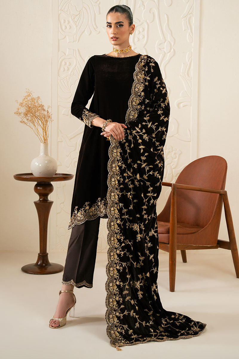 RUSTIC RADIANCE-3PC (SHIRT, TROUSER & DUPATTA) - Pehnaawaa