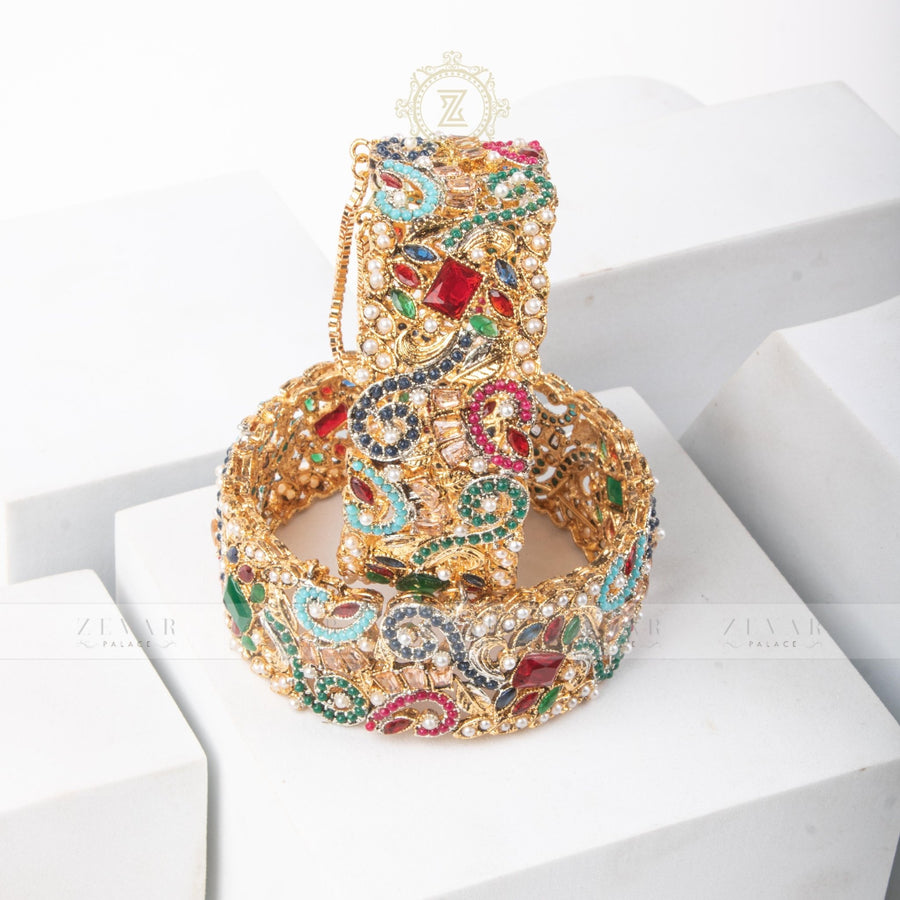 Luxury Naurattan Bangles 02 - Pehnaawaa