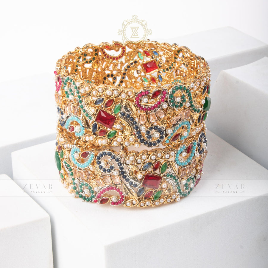 Luxury Naurattan Bangles 02 - Pehnaawaa