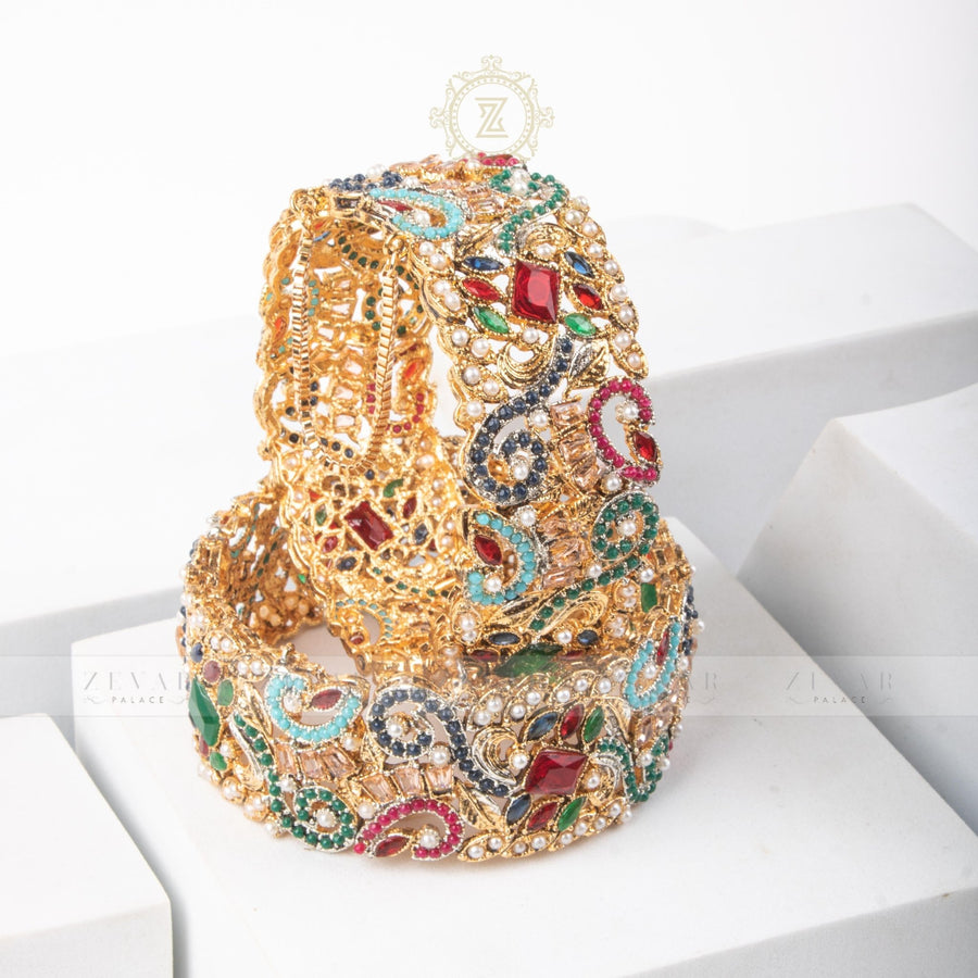 Luxury Naurattan Bangles 02 - Pehnaawaa
