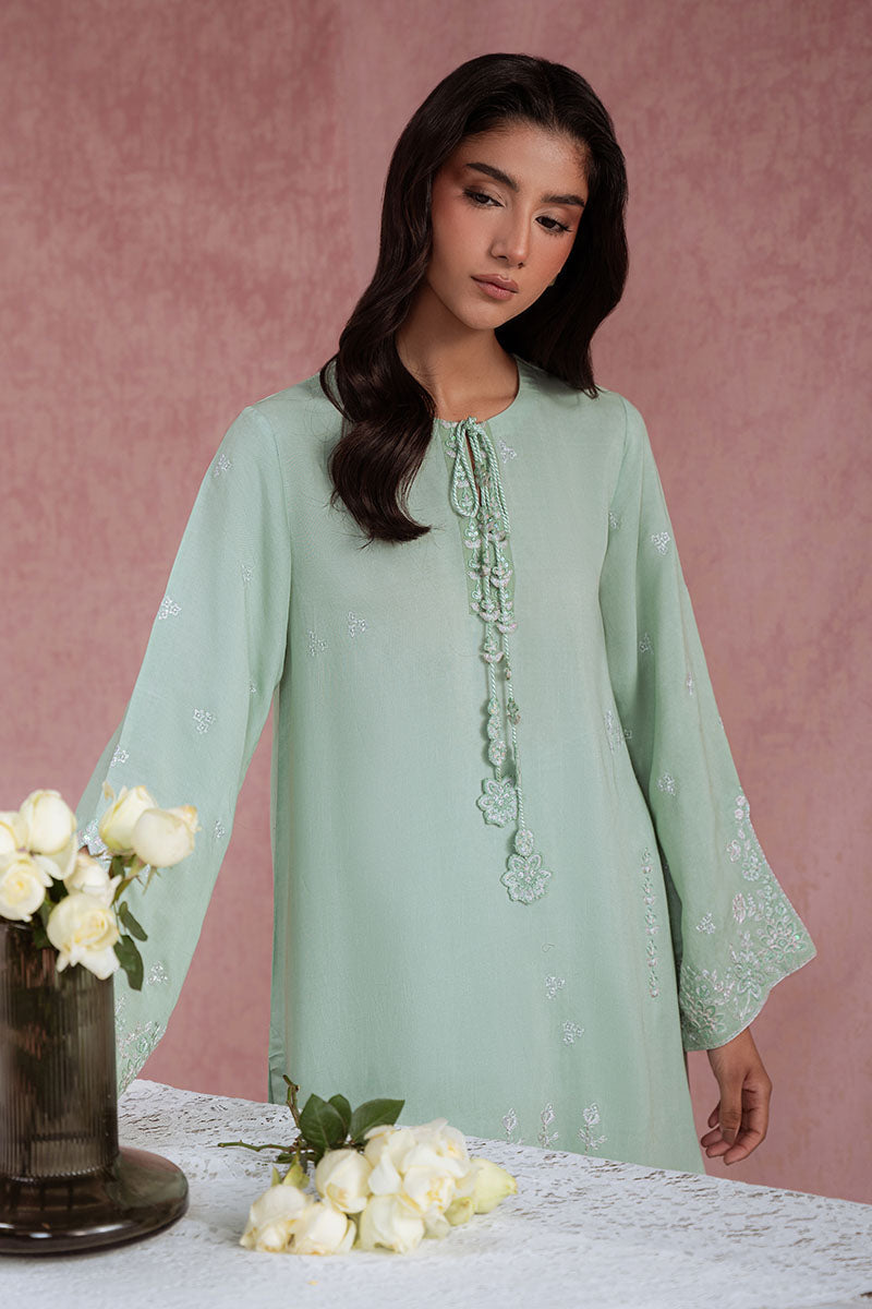 GREEN REVERIE-2PC (SHIRT & TROUSER) - Pehnaawaa