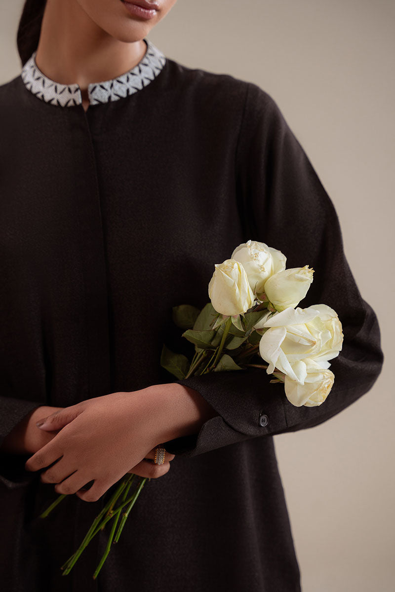 BLACK MIST-2PC (SHIRT & TROUSER) - Pehnaawaa