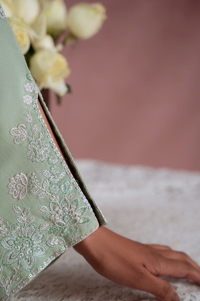 GREEN REVERIE-2PC (SHIRT & TROUSER) - Pehnaawaa