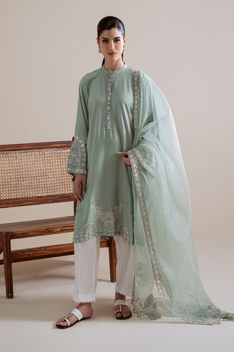 ENCHANTED MEADOW-2PC (SHIRT & DUPATTA) - Pehnaawaa