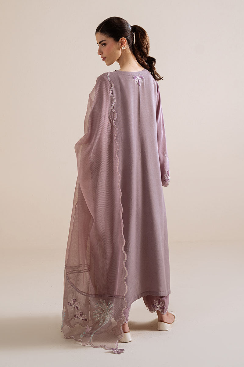 PURPLE HAZE-3PC (SHIRT, TROUSER & DUPATTA)