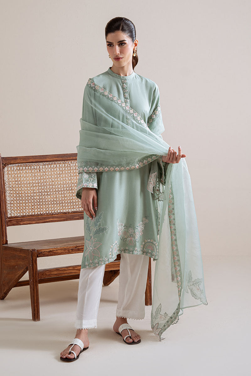 ENCHANTED MEADOW-2PC (SHIRT & DUPATTA) - Pehnaawaa