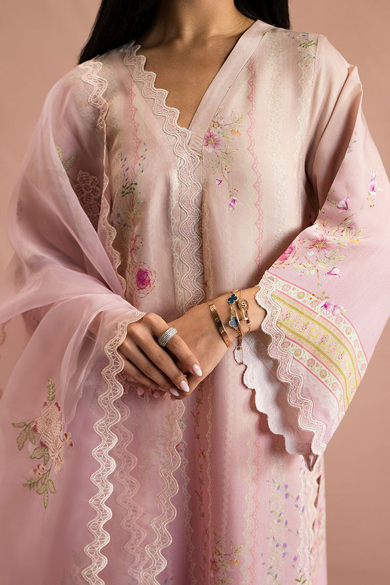CORAL DREAM-2PC (SHIRT & DUPATTA) - Pehnaawaa