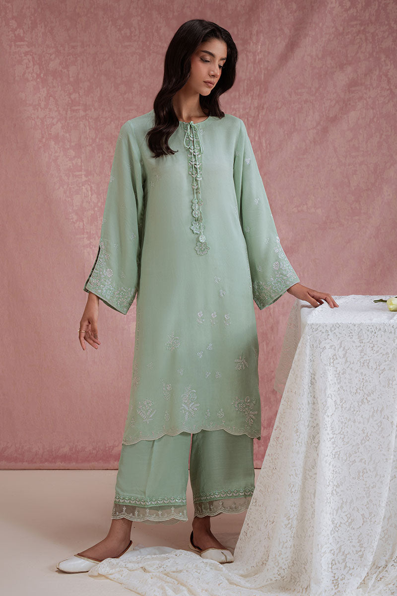 GREEN REVERIE-2PC (SHIRT & TROUSER) - Pehnaawaa